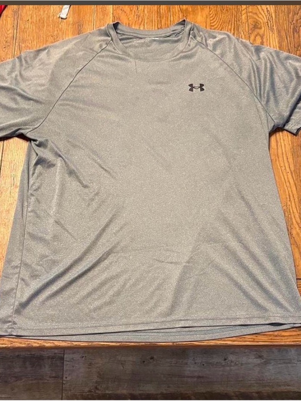Under Armour Heather Charcoal Performance Tee